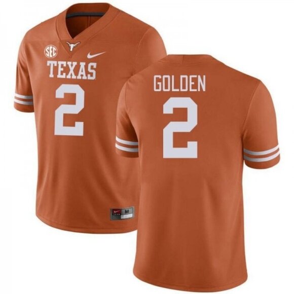 Mens Youths Kids Womens Matthew Golden Orange Vapor Stitched Jersey